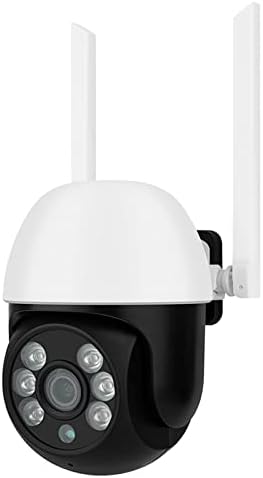 Lovskoo Waterproof Security Cameras 3MP 360 Degree Wireless Outdoor and Indoor, Cameras for Home Security, Mini WiFi Camera with Night Vision, Two Way Audio, Motion Detection, Unique Gifts