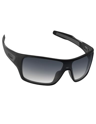 Image of Alphax Gray Gradient Non-polarized Replacement Lenses for Oakley Turbine Rotor OO9307 Sunglasses
