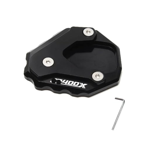 Béquille latérale CB400X pad extension support moto pied élargisseur plaque 2018-2025
