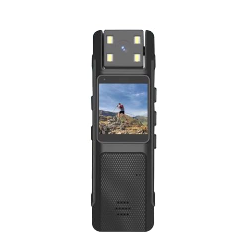 Caméra de police HD 1080P WiFi grand angle et enregistreur DV portatif