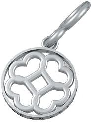 Bark Avenue Jewelers- Sterling Silver Floret Pendant -Small