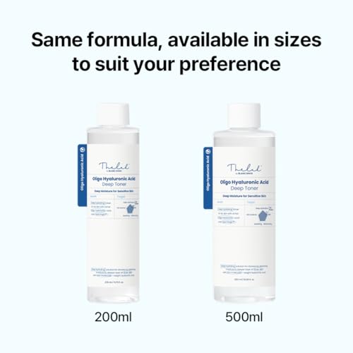 THE LAB by BLANC DOUX Oligo Hyaluronic Acid Deep Toner – Hydrating Toner for Sensitive Skin, pH Balance, Korean Skin Care, Alcohol-Free, Vegan Formula (6.76 Fl Oz) - Imagem 7