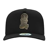Ferreti Culiacan Saint Jude Black Snapback Hats for Men - Premium Men's Hats & Caps, Black Baseball Cap for Men and Women, Gorra para Hombre - Ajustable Size