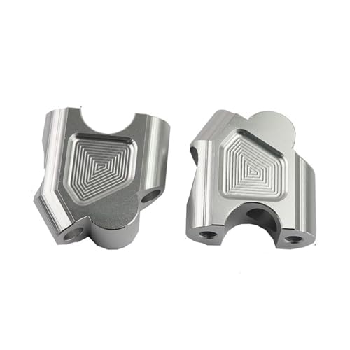 Rehausseur de guidon pour Suzuki V-Strom DL650 DL1000 argent collier de serrage moto
