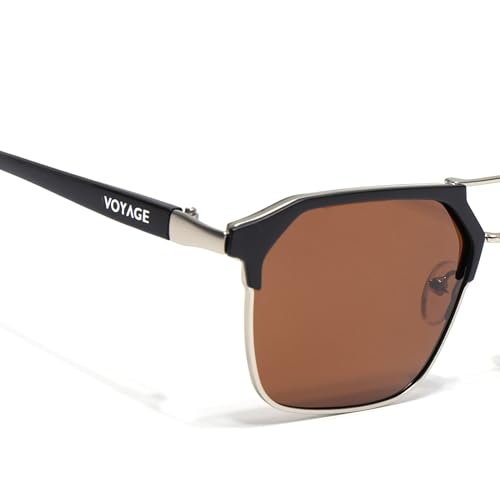 Image of Voyage Square Polarized Sunglasses for Men & Women