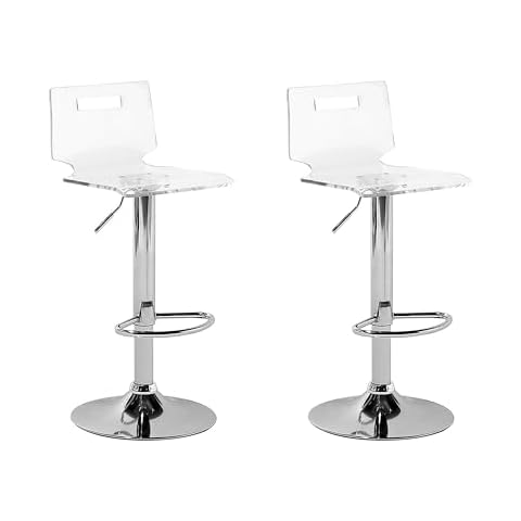 Tabourets de Bar Beliani Acrylique Cover