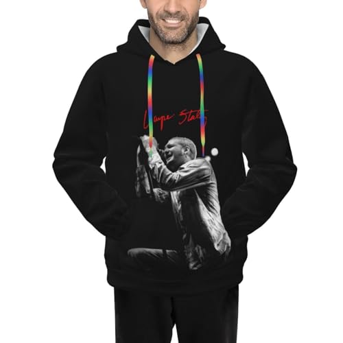 Layne Music Staley Hoodie Men'S Sweatshirt Casual Long Sleeve Hoodie Pullover With Pocket