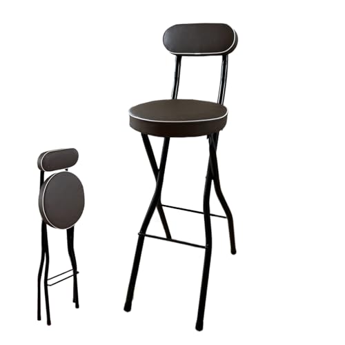Chaise de bar pliante de 71 cm pour table de petit déjeuner et cuisine