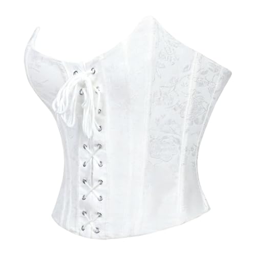 Corset galbant à lacets bustier pour affiner la taille - 7