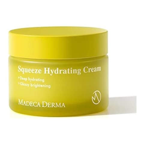 Madeca DERMA Squeeze Hydrating Facial Cream – Hydration & Brightening with Prickly Pear Cactus, Carica Papaya, and Centella Asiatica, Korean Skincare for Moisturizing & Skin Repair (1.69 fl oz) Cover