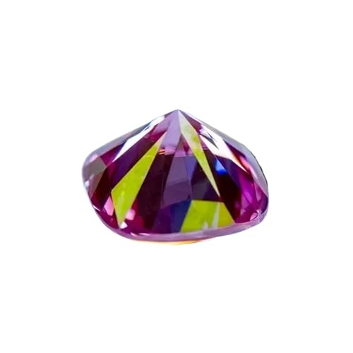 Moissanite rose coussin, le cadeau idéal pour création de bijou