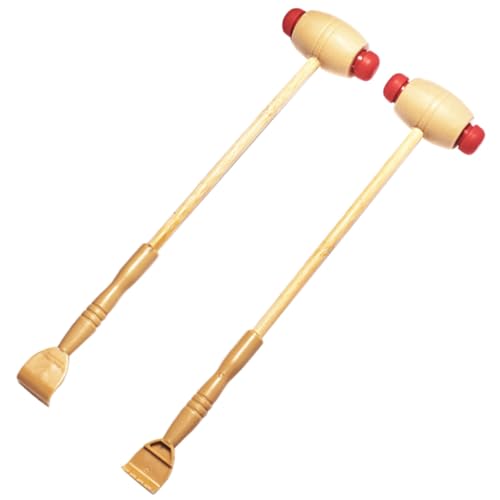 FOMIYES Lympathic Drainage Massager Wooden Back Scratcher Manual Massager for Relaxation