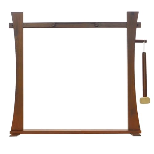 Spirit Guide Gong Stands for 8' to 28' Gongs (Four Sizes) - Includes Stand & Mallet/Durable & Classy