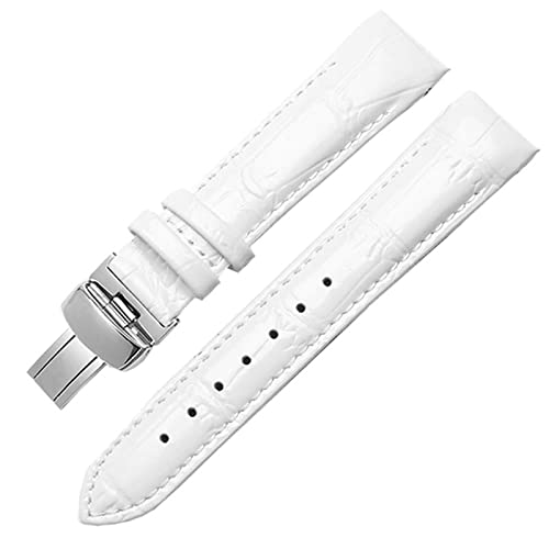 Bande de Montre en Cuir pour Tissot T035 : Bracelet Courbe 18 mm Mode Femmes