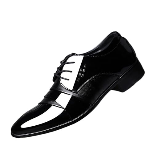 Men's Leather Shoes Business Shoes Korean Style Men's Shoes Large Size Pointed Toe Casual Shoes Oxfords(8)2