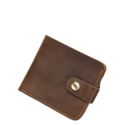 TLMDXTEU Cartera para Hombre Cartera de Cuero cómoda, Sencilla y Lujosa for Hombre Bloqueo RFID