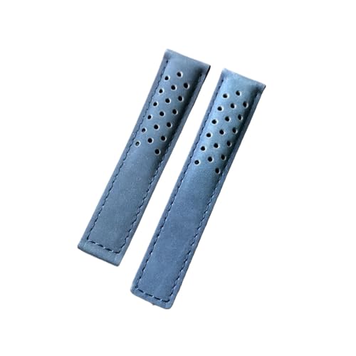 HMFang 20mm 22mm 24mm ubN u[ uE }bg {v voh TAG HEUER CARRERA AQUARACER Monaco F1 vXgbv uXbgƌ݊(Blue,22mm black clas