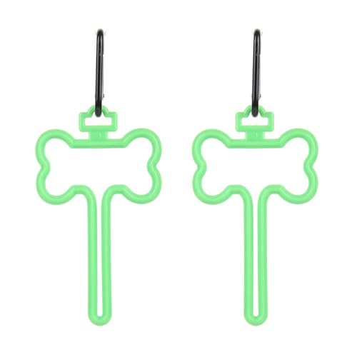Image of 2 PCS Dog Poop Bag Holders,Hands-Free Pet Waste Bag Clips for Hold Waste Bag Poop Bags