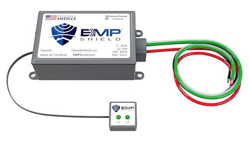 EMP Shield – Home EMP & Lightning Protection + CME Defense for Flush Mounted Breaker Box (SP-120-240-RL/Concealed Model) Lightning, Solar Flare, and Surge Protection by EMP Shield - Used condition - Image 6