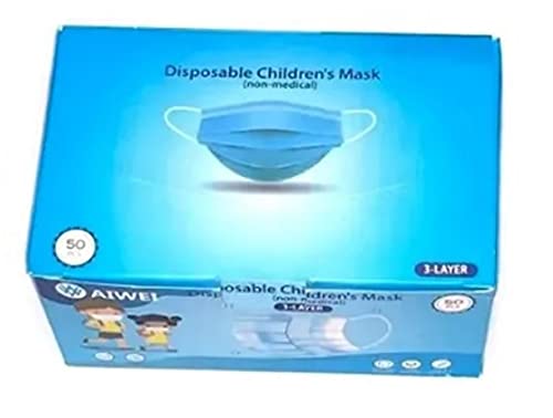Máscara Descartável Infantil Tripla Proteção Caixa C/ 50 Unidades