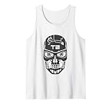 Terminator 2 T2 T-800 Skull Tank Top
