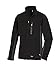 Produktbild teXXor Softshelljacke Skagen atmungsaktive Microfleece Arbeits, XXL, schwarz, 4141