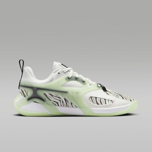 Jordan Heir Women's Basketball Shoes (FZ2471-100, Sail/Vapor Green/Black)3