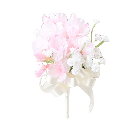 桜 さくらとカスミソウのコサージュ 入学式 謝恩会 合格願掛け 卒業式 宴会 193