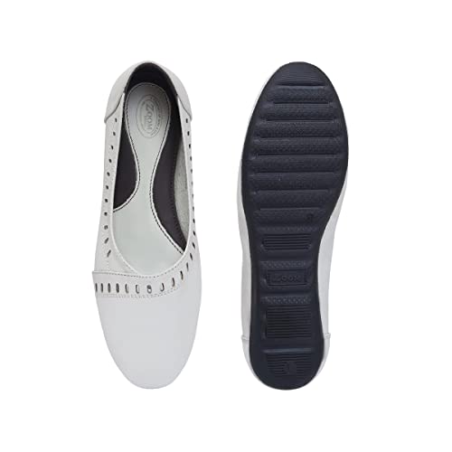 Image of Zoom Shoes Leather Casual /Formal Bellies for Women /Girls Adults Super Comfortable with Lightweight and Slip Resistant Sole A-125
