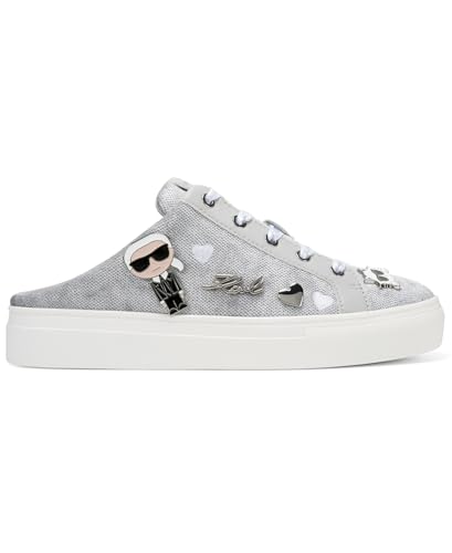 Image of Karl Lagerfeld Women's Cambria Slip on Sneaker Mule with Pins