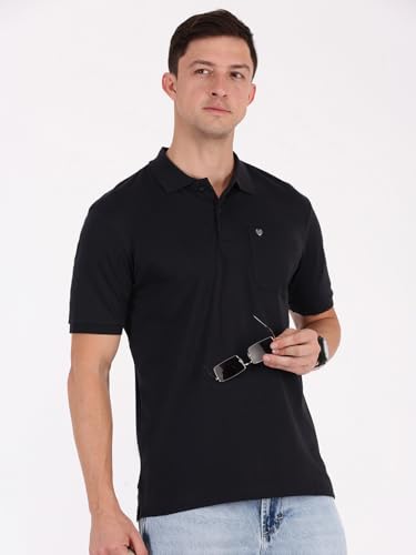 Image of Macroman M-Series Men's Solid Regular Fit T-Shirt