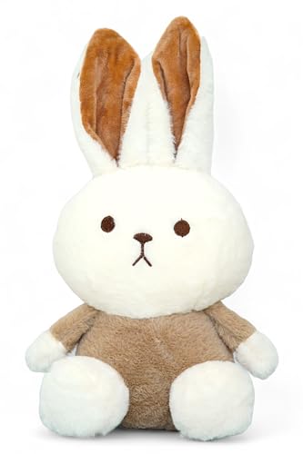 Image of Storescent Choco Bunny Bear 35cm - Brown Rabbit Soft Toy, Cute Stuffed Animal for Kids & Adults, Soft Cuddly Bunny Plushie for Birthday Gifts & Home Decor