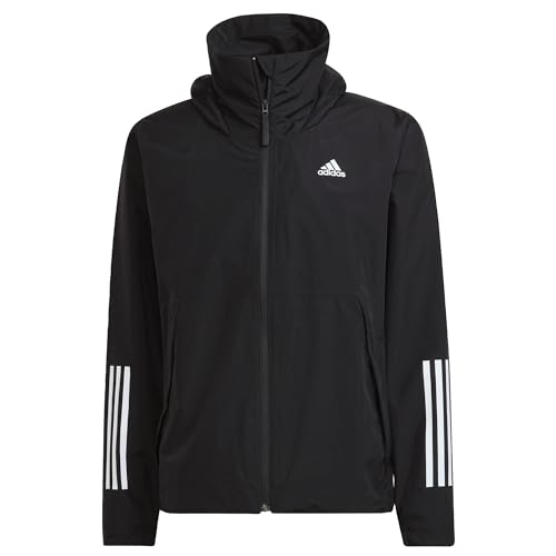 adidas Herren BSC 3-Stripes RAIN.RDY Jacket, Black, S