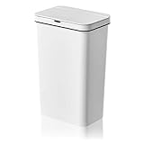 Dimensiones y contenido del envío: el cubo de basura tiene las siguientes dimensiones: 40 x 27 x 62,5 cm. El cubo de basura se entrega sin pilas (4 x AA-LR6).