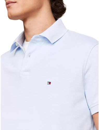 Image of Tommy Hilfiger Men's Short Sleeve Cotton Pique Polo Shirt in Regular Fit 2024 Collection