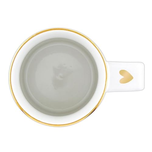 Santa Barbara Design Studio Love Gold Foil Ceramic Coffee Mug