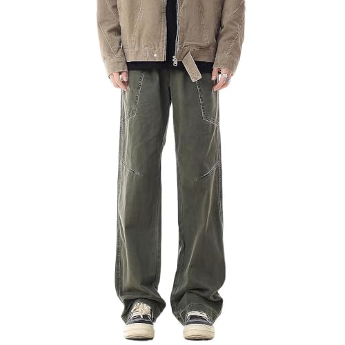 Men's Retro Loose Fit Casual Pants - US Style