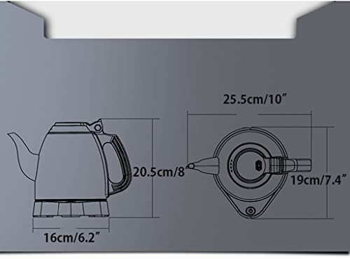 Tetera Eléctrica 1 L con Apagado Automático y Calentamiento Rápido miniatura 2