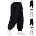 Boys Baggy Cargo Joggers Stretch Elastic Waist Athletic Casual Kids Hiking Pants with Pockets for 3-15 Years