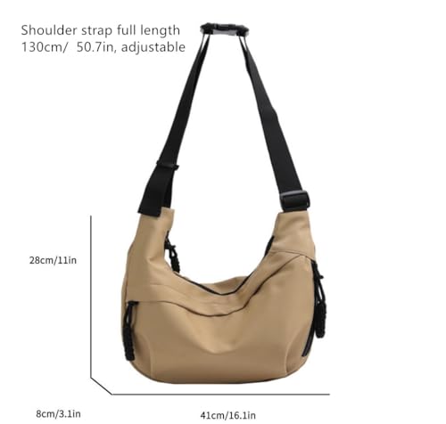 Large Oxford Sporty Crossbody Bag Shoulder Purse for Women Men Trendy2