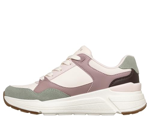 Skechers Rovina Lite Two The Core Baskets en mousse à mémoire de forme refroidie par air pour femme, rose/vert, 38 EU