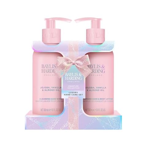 Baylis & Harding Gift Set for Women - Hand & Skincare pack - Jojoba, Vanilla & Almond Oil Indulgent - 2-Pack Cover