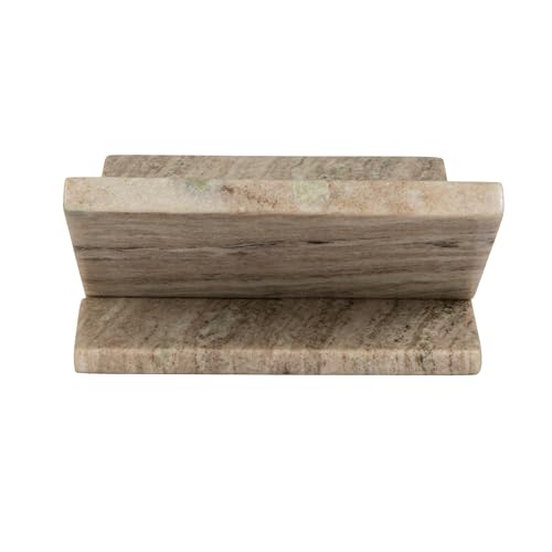 Image of Bloomingville Decorative Marble Book Holder, Coastal Sands