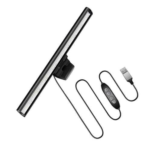 NULYLU Monitor Hanging Lamp for Screen 26cm Light 10 Brightness Levels Eye Protection Screen Light