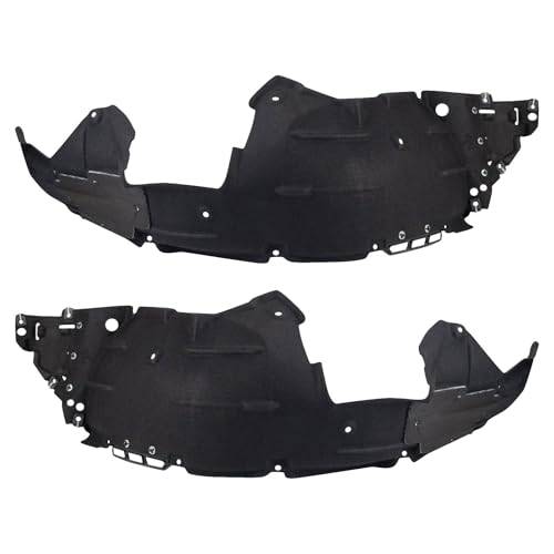 Image of TRQ Front Inner Fender Liner Set Compatible with 2019-2022 Honda HR-V HO1248189 HO1249189