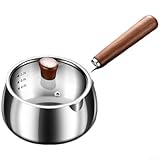 Matériau sûr : fabriqué en acier inoxydable 316L, ce pot à lait est conçu pour un contact alimentaire sûr et est résistant à la croissance, pratiques culinaires sûres dans votre cuisine.