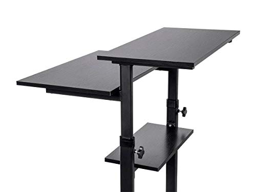 Monoprice 115723 Height Adjustable Pc Workstation Cart thumb #3