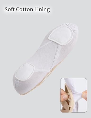 Image of Dayrose Women Ballet Shoes, Highly Stretchy Split Sole Ballet Flats for Women