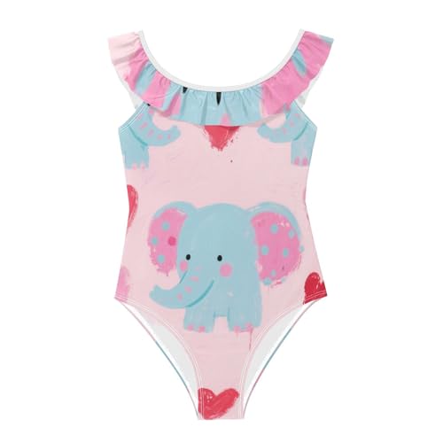 Traje de baño de dibujos animados para crear recuerdos felices de verano en niñas