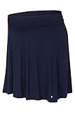 ESPRIT Maternity Damen Skirt Jersey Utb Rock, Blau (Night Blue 486), 40 (Herstellergröße: L)